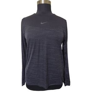 Nike Dri-FIT Purple Long Sleeve Running Top Women's Size XL